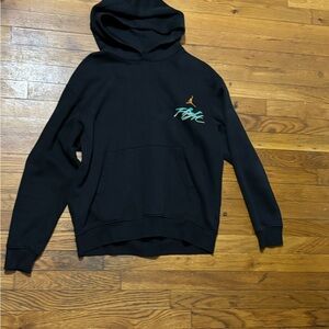 Black Jordan Flight Hoodie